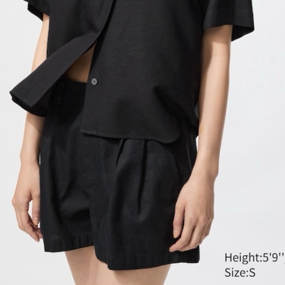 Uniqlo Linen Cotton Shorts